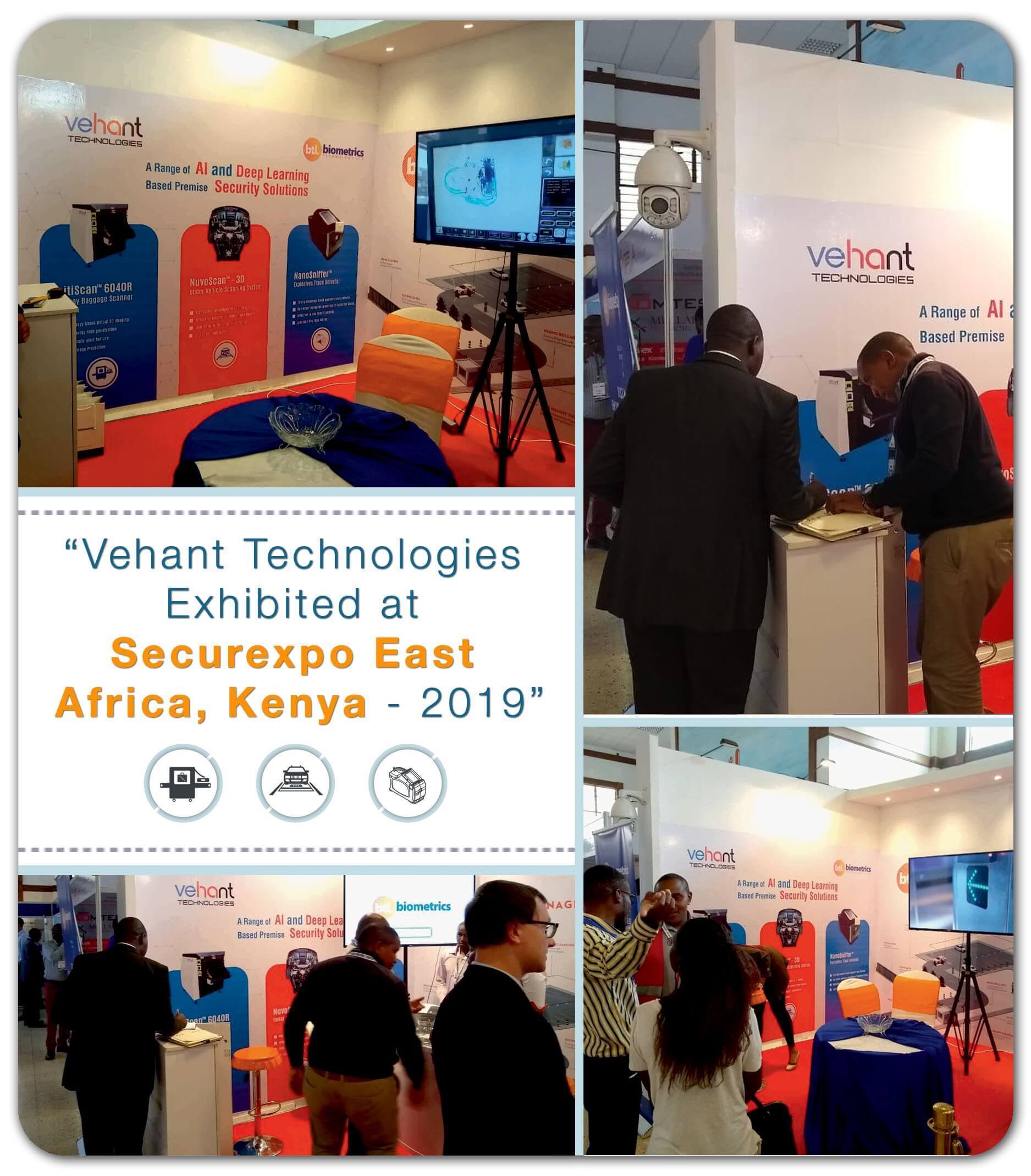 Vehant participated in Securexpo, East Africa, Kenya - 2019