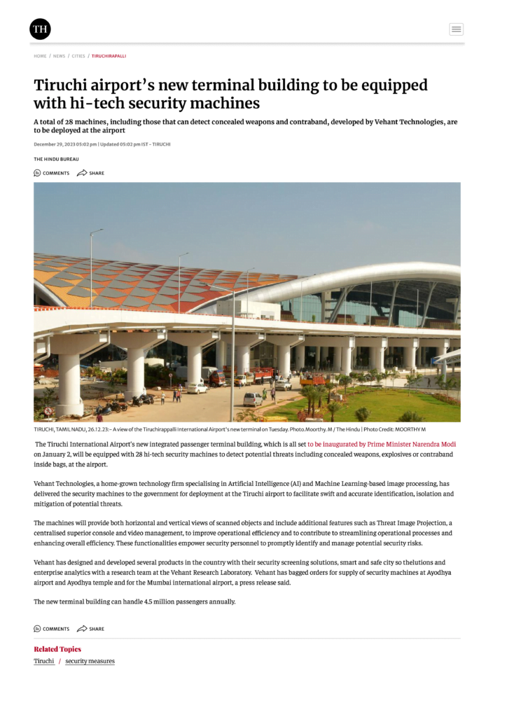 Curated visual reference: Picture Idea: Tiruchi Airport S New Terminal Building To Be Equipped With